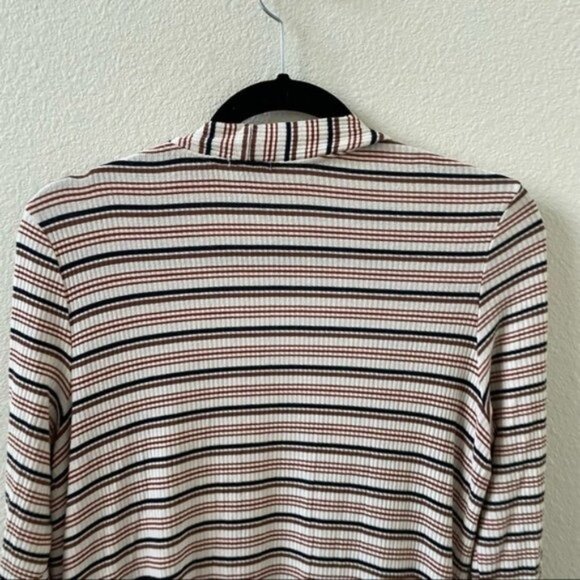 Evereve Peyton Jensen Jenny Striped Duster Cardigan - Picture 8 of 9